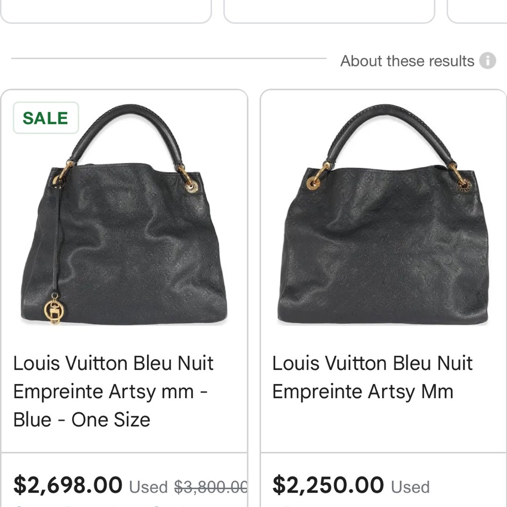 Black Louis Vuitton Shoulder Bag